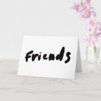 Clipart de los amigos del corazón rosado que hace 