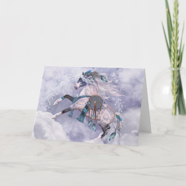 Tarjeta Cloud Dancer Notecard (Anverso)