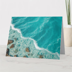 Tarjeta Clouds Sky Coast Beach White Sand Sunny Day Travel