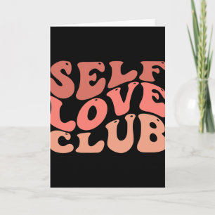 Tarjeta Club de Amor Propio Frase Inspiradora de Amor Prop