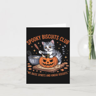 Tarjeta Club de Galletas Espeluznantes Gato Divertido Hall