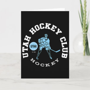 Tarjeta Club de Hockey Utah Edge Dark Heather Licencia Ofi