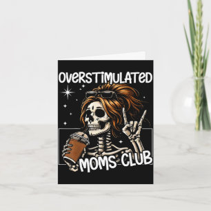Tarjeta Club de madres sobreestimuladas madre neurodiverge