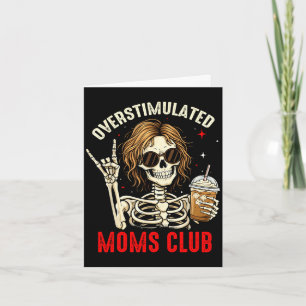 Tarjeta Club de madres sobreestimuladas madre neurodiverge