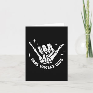 Tarjeta Club de Tíos Cool Tío Cke Cumpleaños Día del Padre