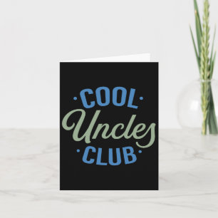 Tarjeta Club de Tíos Geniales El Mejor Tío del Mundo diver