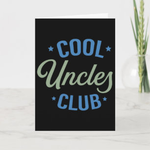 Tarjeta Club de Tíos Geniales El Mejor Tío del Mundo diver