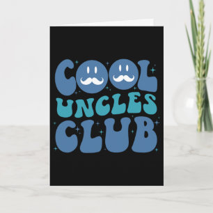 Tarjeta Club de tíos geniales Groovy Retro Día del Padre N