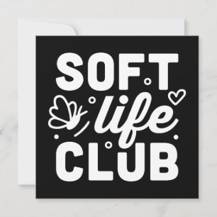 Tarjeta Club de vida suave negro