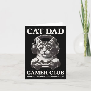 Tarjeta Club de Videojuegos de Papá Gato Videojuegos Jugad