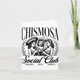 Tarjeta Club Social Chismosa 