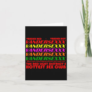 Tarjeta Club Vanderxx 