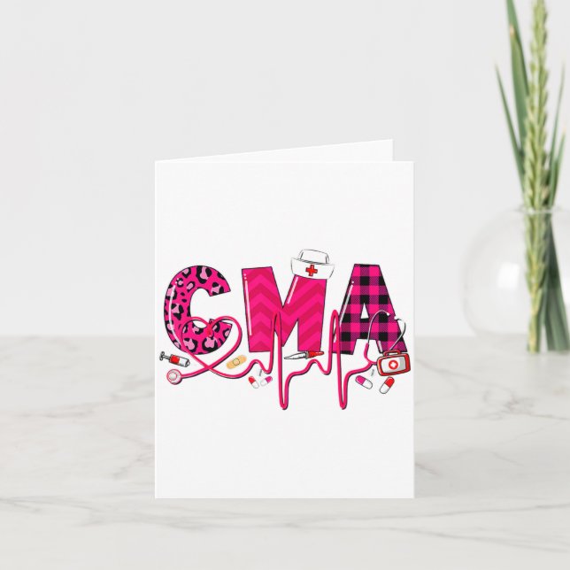 Tarjeta Cma Medical Istant Valentines Day Nursing Valen  (Anverso)