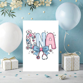 Tarjeta CNA Folded Greeting Card