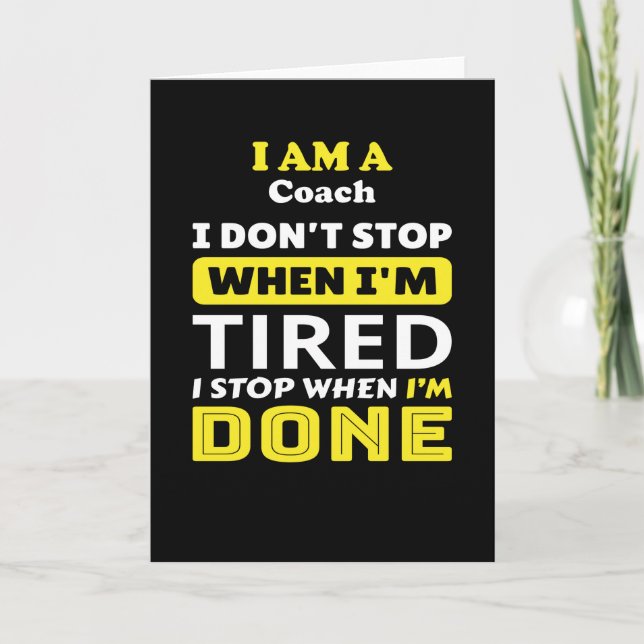 Tarjeta Coach (Anverso)