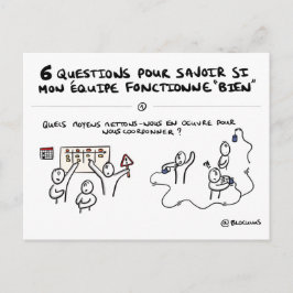 Tarjeta coaching de equipo “1/6: Coordinación "