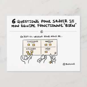 Tarjeta coaching de equipo “6/6: ¡Acción! “