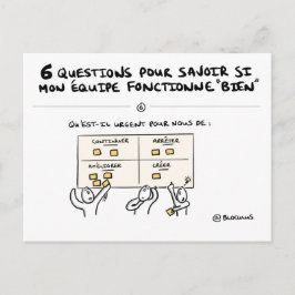 Tarjeta coaching de equipo “6/6: ¡Acción! “
