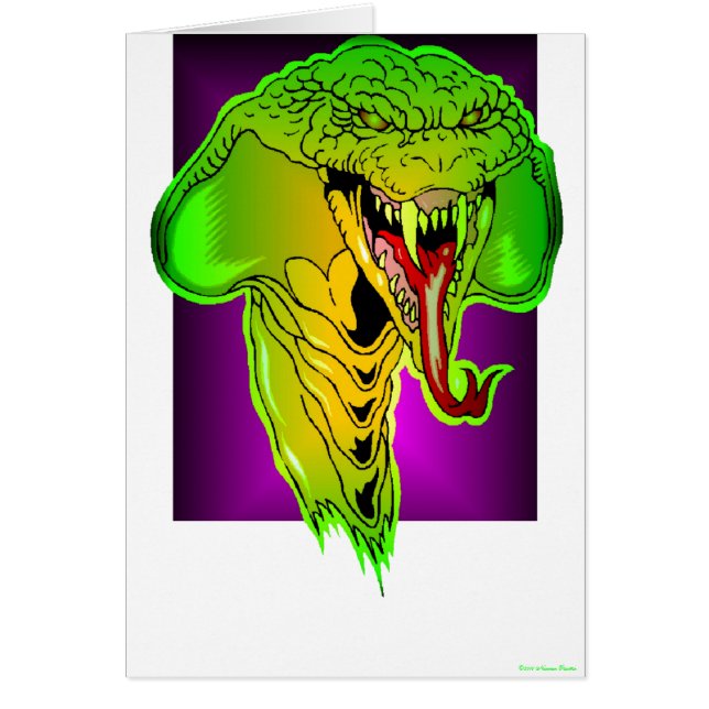 Tarjeta Cobra de Vampire (Frente)