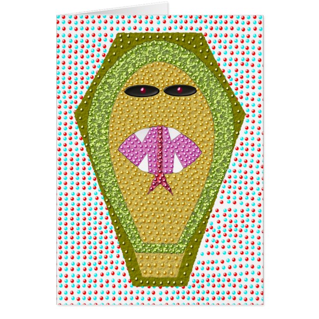 Tarjeta Cobra egipcia letal (Frente)