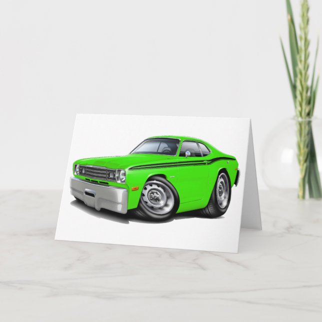 Tarjeta Coche Cal-Negro 1970-74 del plumero (Anverso)