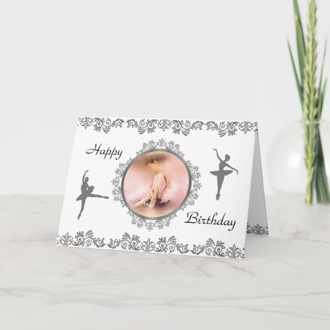 Tarjeta Coche de cotización Inspirador Ballerina Princess (Anverso)