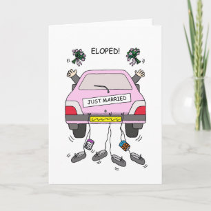 Tarjeta Coche de descanso para parejas homosexuales y tien
