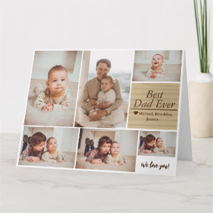 Tarjeta Coche de la familia fotográfica Simple Modern Fath
