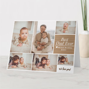 Tarjeta Coche de la familia fotográfica Simple Modern Fath