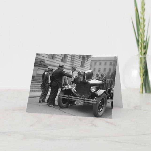 Tarjeta Coche del Cuerpo de Marines: 1926 (Anverso)