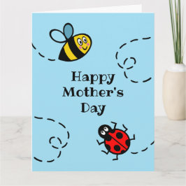 Tarjeta Coche del Día de la Madre personalizado con Mariqu