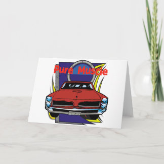 Tarjeta Coche del músculo de 1966 GTO