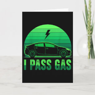 Tarjeta Coche eléctrico de gas I P divertido vehículo Ev p