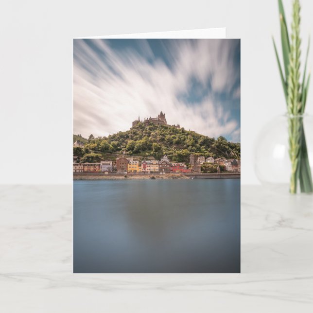 Tarjeta Cochem Alemania (Anverso)