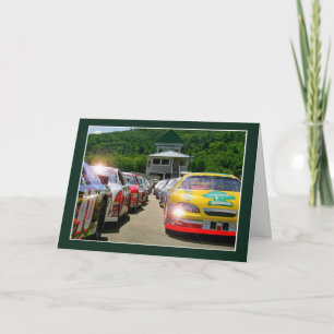Tarjeta Coches brillantes y listos