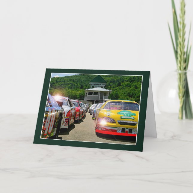 Tarjeta Coches brillantes y listos (Anverso)