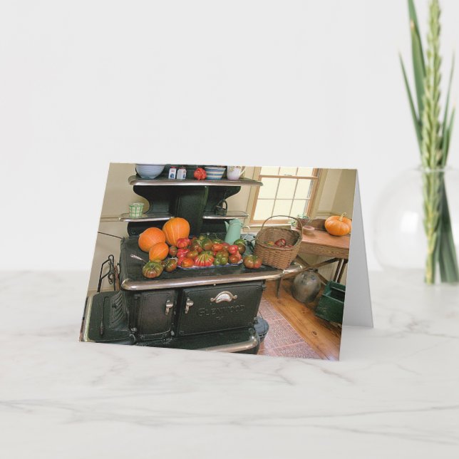 Tarjeta Cocina de campo Notecard (Anverso)