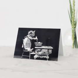 Tarjeta Cocina de Miss Kitten