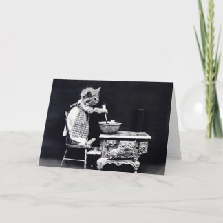 Tarjeta Cocina de Miss Kitten