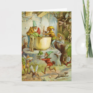 Tarjeta Cocina En La Cocina Gnome