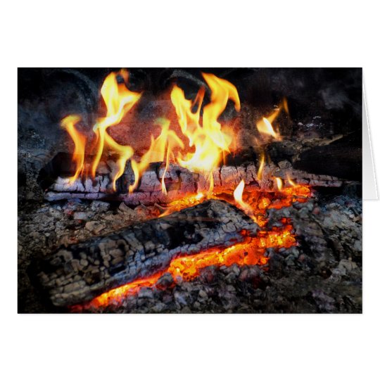 Tarjeta Cocinero - estufa - el registro de Yule