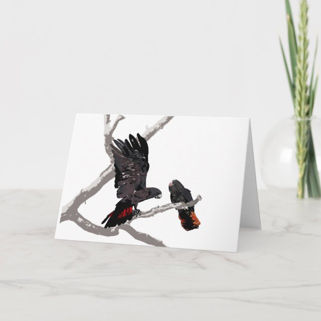 Tarjeta Cockatoo (Anverso)