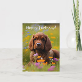 Tarjeta Cocker Spaniel