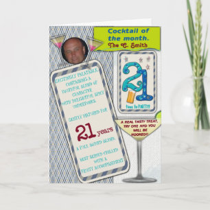 Tarjeta Cóctel del mes