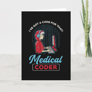 Tarjeta Codificador médico Tengo un código para esa codifi