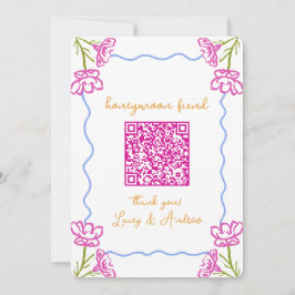 Tarjeta Código QR del Fondo Mediterráneo de Luna Tropical