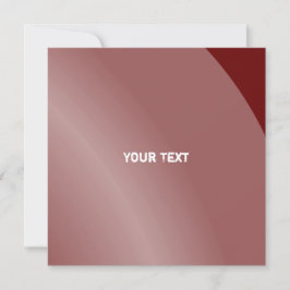 Tarjeta Código Qr moderado sombreado y moderno de burdeos