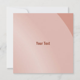 Tarjeta Código Qr moderado y sombreado moderno de salmón