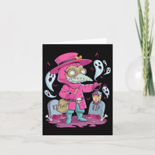 Tarjeta Coffee Drinking Skeleton Lazy Diy Halloween Costum