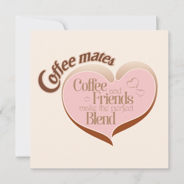 Tarjeta Coffee mates (Anverso)